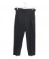 Needles（ニードルズ）の古着「Tucked Side Tab Trouser」｜ブラック