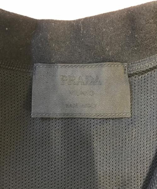 PRADA（プラダ）PRADA (プラダ) wool half zip pullover ブラック サイズ:Mの古着・服飾アイテム