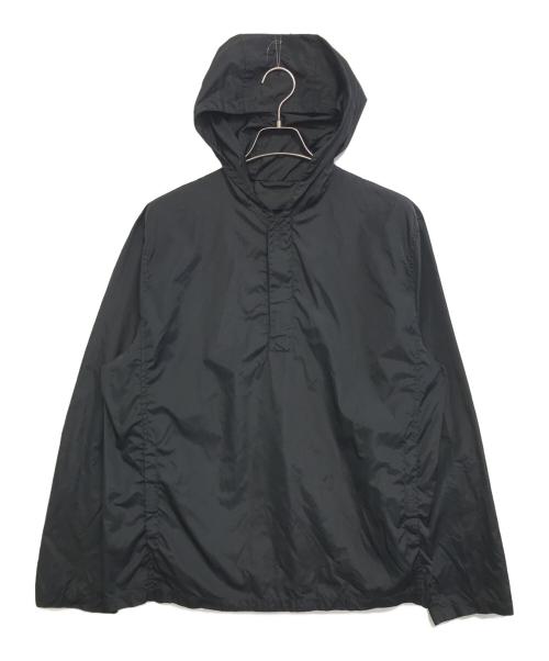 PRADA（プラダ）PRADA (プラダ) ナイロンアノラックパーカー ブラック サイズ:Lの古着・服飾アイテム