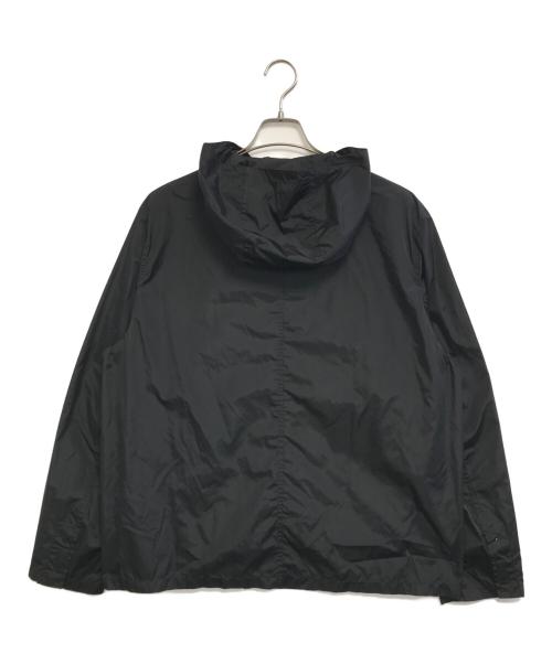 PRADA（プラダ）PRADA (プラダ) ナイロンアノラックパーカー ブラック サイズ:Lの古着・服飾アイテム