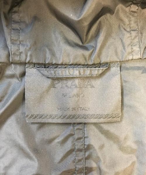 PRADA（プラダ）PRADA (プラダ) ナイロンアノラックパーカー ブラック サイズ:Lの古着・服飾アイテム