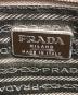 中古・古着 PRADA (プラダ) トライアングルロゴメッセンジャーバッグ グリーン：35000円