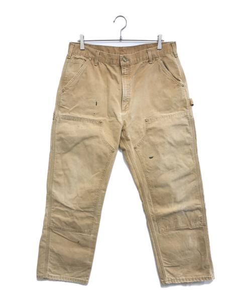 CarHartt（カーハート）CarHartt (カーハート) ダブルニーダックパンツ ブラウン サイズ:表記なしの古着・服飾アイテム