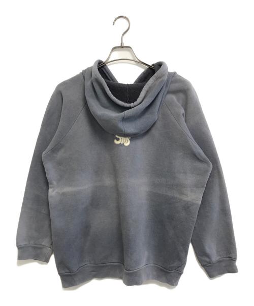 SIMS（シムス）SIMS (シムス) 両面プリントパーカー ネイビー サイズ:Sの古着・服飾アイテム