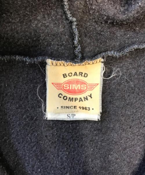 SIMS（シムス）SIMS (シムス) 両面プリントパーカー ネイビー サイズ:Sの古着・服飾アイテム