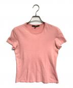 GUCCIグッチ）の古着「Tシャツ」｜ピンク