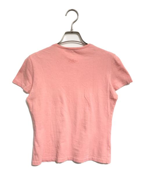 GUCCI（グッチ）GUCCI (グッチ) Tシャツ ピンク サイズ:XSの古着・服飾アイテム