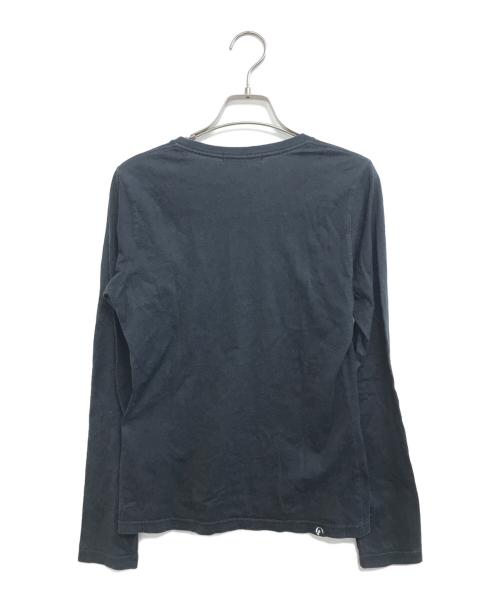 Hysteric Glamour（ヒステリックグラマー）Hysteric Glamour (ヒステリックグラマー) ラメプリントロングスリーブカットソー ブラック サイズ:Freeの古着・服飾アイテム