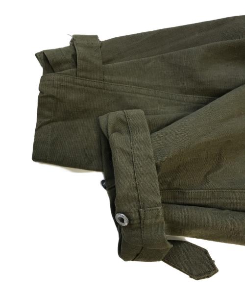 VINTAGE MILITARY（ヴィンテージ ミリタリー）VINTAGE MILITARY (ヴィンテージ ミリタリー) French Army(フランス軍) モーターサイクルコート カーキ サイズ:2の古着・服飾アイテム