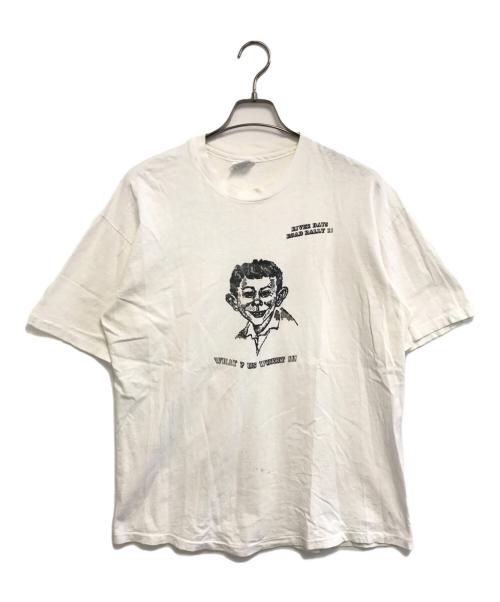 Hanes（ヘインズ）Hanes (ヘインズ) プリントTシャツ ホワイト サイズ:XLの古着・服飾アイテム