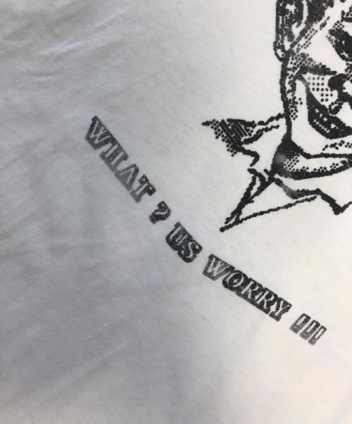 Hanes（ヘインズ）Hanes (ヘインズ) プリントTシャツ ホワイト サイズ:XLの古着・服飾アイテム