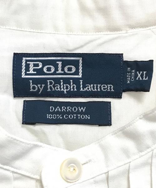 POLO RALPH LAUREN（ポロ・ラルフローレン）POLO RALPH LAUREN (ポロ・ラルフローレン) ブザムシャツ ホワイト サイズ:XLの古着・服飾アイテム