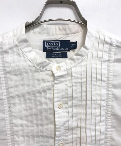 POLO RALPH LAUREN（ポロ・ラルフローレン）POLO RALPH LAUREN (ポロ・ラルフローレン) ブザムシャツ ホワイト サイズ:XLの古着・服飾アイテム