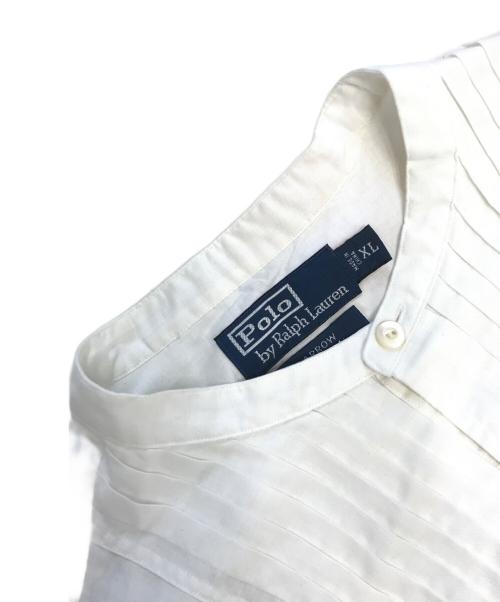 POLO RALPH LAUREN（ポロ・ラルフローレン）POLO RALPH LAUREN (ポロ・ラルフローレン) ブザムシャツ ホワイト サイズ:XLの古着・服飾アイテム