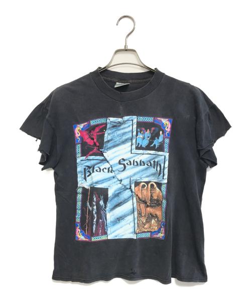 バンドTシャツ（バンドTシャツ）バンドTシャツ (バンドTシャツ) 90s BLACK SABBATH(ブラックサバス) バンドTシャツ ブラック サイズ:Lの古着・服飾アイテム