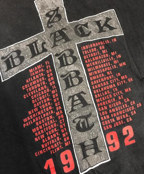 バンドTシャツ（バンドTシャツ）バンドTシャツ (バンドTシャツ) 90s BLACK SABBATH(ブラックサバス) バンドTシャツ ブラック サイズ:Lの古着・服飾アイテム