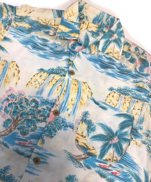 VINTAGE（ヴィンテージ）VINTAGE (ヴィンテージ) ヴィンテージレーヨンアロハシャツ マルチカラー サイズ:表記なしの古着・服飾アイテム