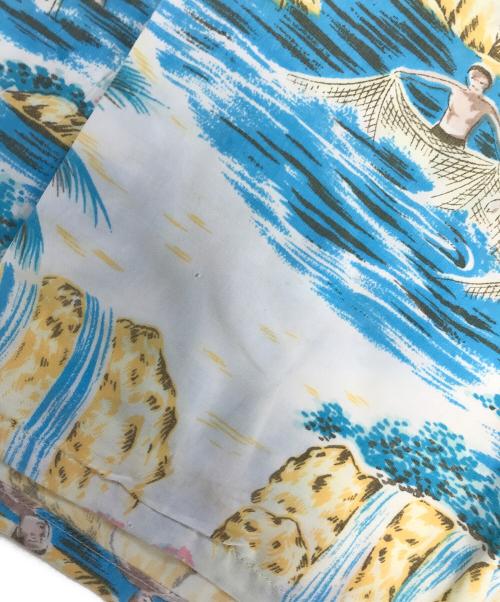 VINTAGE（ヴィンテージ）VINTAGE (ヴィンテージ) ヴィンテージレーヨンアロハシャツ マルチカラー サイズ:表記なしの古着・服飾アイテム