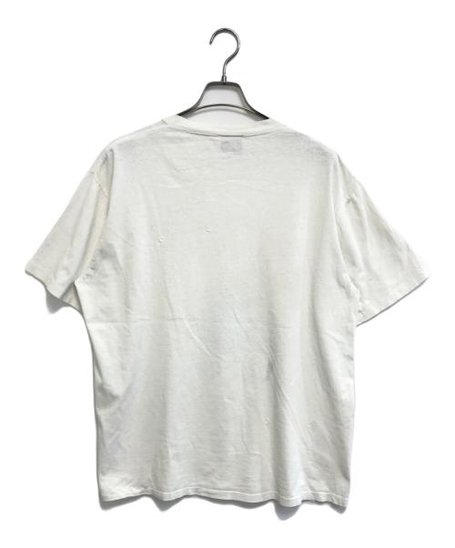 キャラクターTシャツ（キャラクターTシャツ）キャラクターTシャツ (キャラクターTシャツ) 80s The Simpsons(シンプソンズ) キャラクターTシャツ ホワイト サイズ:XLの古着・服飾アイテム