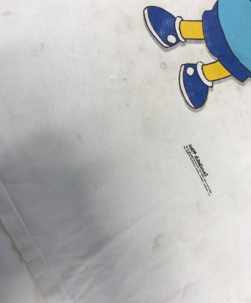 キャラクターTシャツ（キャラクターTシャツ）キャラクターTシャツ (キャラクターTシャツ) 80s The Simpsons(シンプソンズ) キャラクターTシャツ ホワイト サイズ:XLの古着・服飾アイテム