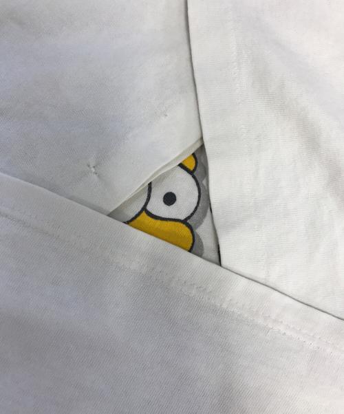 キャラクターTシャツ（キャラクターTシャツ）キャラクターTシャツ (キャラクターTシャツ) 80s The Simpsons(シンプソンズ) キャラクターTシャツ ホワイト サイズ:XLの古着・服飾アイテム