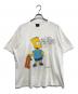 キャラクターTシャツ（キャラクターTシャツ）の古着「80s The Simpsons(シンプソンズ) キャラクターTシャツ」｜ホワイト
