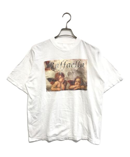 VINTAGE（ヴィンテージ）VINTAGE (ヴィンテージ) アートTシャツ ホワイト サイズ:XLの古着・服飾アイテム