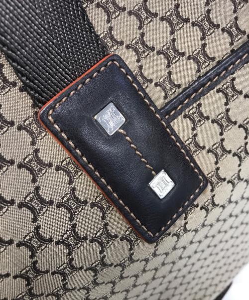 CELINE（セリーヌ）CELINE (セリーヌ) 2WAYマカダムボストン ベージュ サイズ:表記なしの古着・服飾アイテム