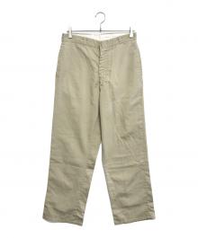 VINTAGE MILITARY（ヴィンテージ ミリタリー）の古着「チノトラウザーパンツ」｜ベージュ