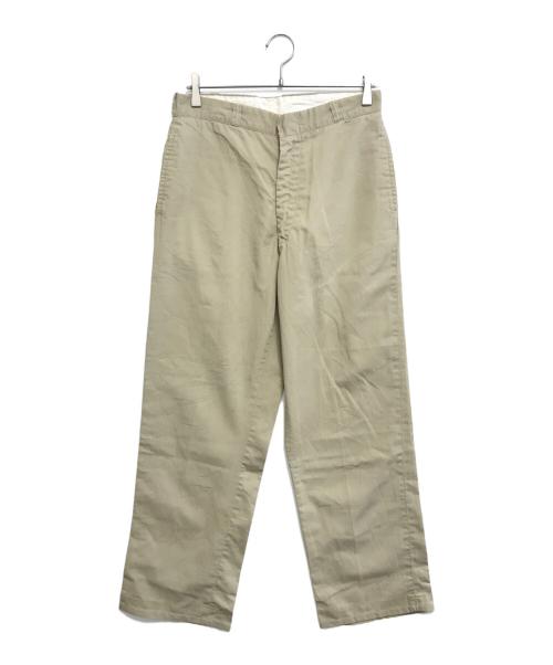 VINTAGE MILITARY（ヴィンテージ ミリタリー）VINTAGE MILITARY (ヴィンテージ ミリタリー) チノトラウザーパンツ ベージュ サイズ:34×31の古着・服飾アイテム