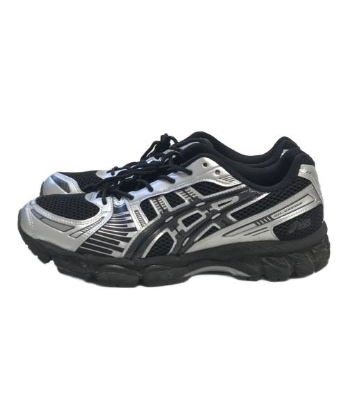 asics（アシックス）asics (アシックス) GEL-KAYANO 12.1 ブラック×シルバー サイズ:CM27.5/EURO43.5/US9.5/UK8.5/BR41/CN275(2.5)の古着・服飾アイテム