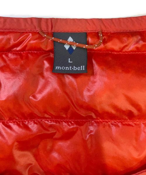 mont-bell（モンベル）mont-bell (モンベル) キルティングジャケット レッド サイズ:Lの古着・服飾アイテム