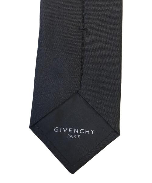 GIVENCHY（ジバンシィ）GIVENCHY (ジバンシィ) シルクロゴネクタイ ブラック サイズ:表記なしの古着・服飾アイテム