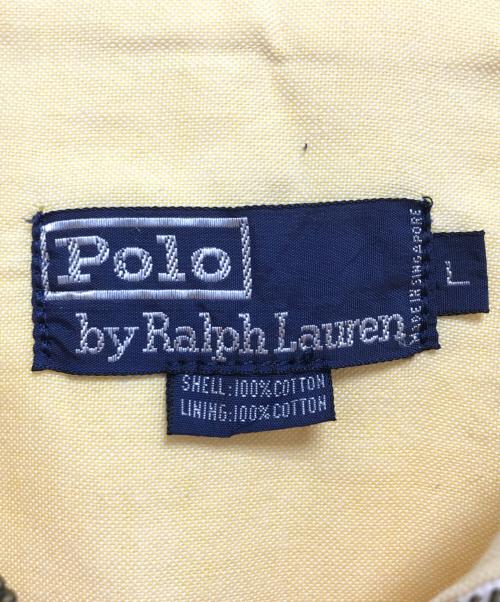 POLO RALPH LAUREN（ポロ・ラルフローレン）POLO RALPH LAUREN (ポロ・ラルフローレン) スイングトップ イエロー サイズ:Lの古着・服飾アイテム