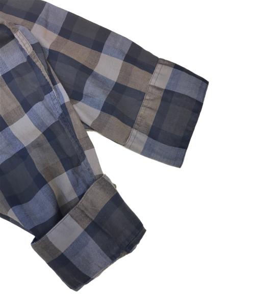 ARROW（アロー）ARROW (アロー) チェックシャツ ブラウン サイズ:Mの古着・服飾アイテム