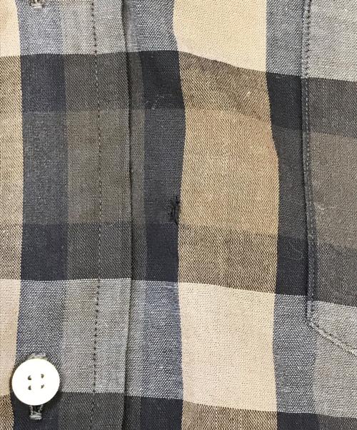 ARROW（アロー）ARROW (アロー) チェックシャツ ブラウン サイズ:Mの古着・服飾アイテム