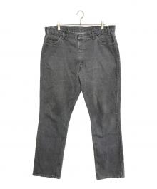 LEVI'S（リーバイス）の古着「先染めデニムパンツ」｜ブラック