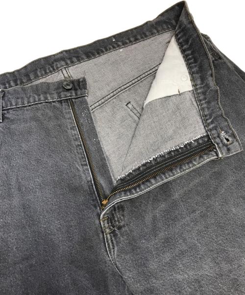 LEVI'S（リーバイス）LEVI'S (リーバイス) 先染めデニムパンツ ブラック サイズ:W42 L34の古着・服飾アイテム