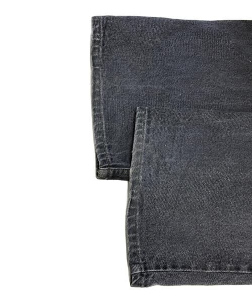 LEVI'S（リーバイス）LEVI'S (リーバイス) 先染めデニムパンツ ブラック サイズ:W42 L34の古着・服飾アイテム