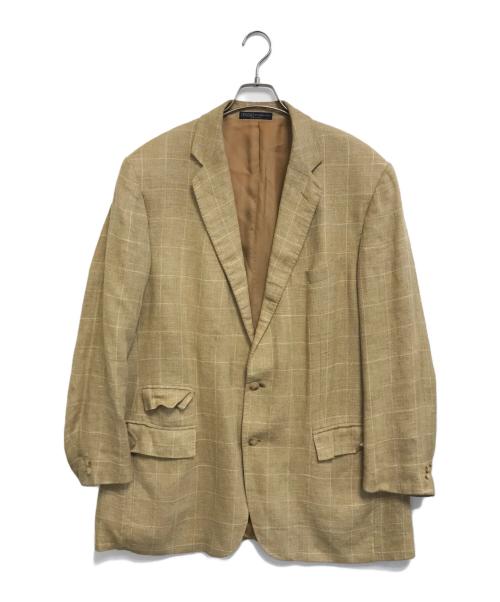 POLO RALPH LAUREN（ポロ・ラルフローレン）POLO RALPH LAUREN (ポロ・ラルフローレン) テーラードジャケット ベージュ サイズ:Lの古着・服飾アイテム