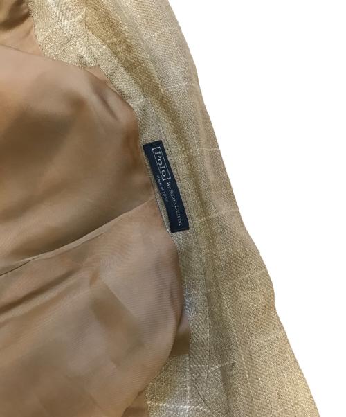 POLO RALPH LAUREN（ポロ・ラルフローレン）POLO RALPH LAUREN (ポロ・ラルフローレン) テーラードジャケット ベージュ サイズ:Lの古着・服飾アイテム