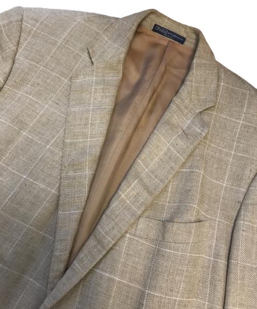 POLO RALPH LAUREN（ポロ・ラルフローレン）POLO RALPH LAUREN (ポロ・ラルフローレン) テーラードジャケット ベージュ サイズ:Lの古着・服飾アイテム