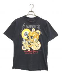 バンドTシャツ（バンドTシャツ）の古着「90s METALLICA(メタリカ) バンドTシャツ」｜ブラック