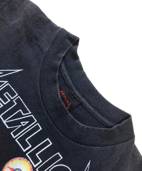 バンドTシャツ（バンドTシャツ）バンドTシャツ (バンドTシャツ) 90s METALLICA(メタリカ) バンドTシャツ ブラック サイズ:Lの古着・服飾アイテム