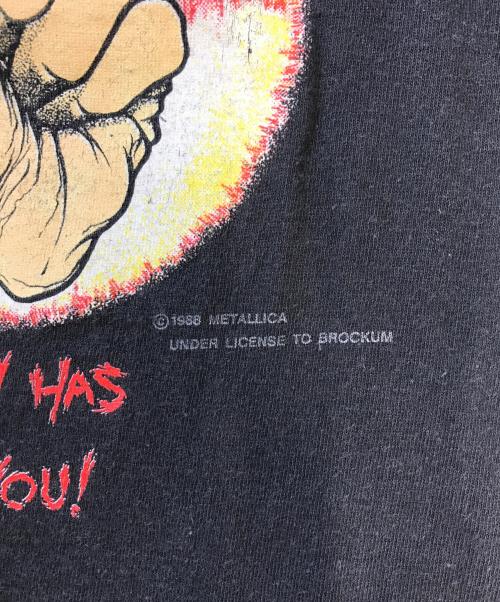バンドTシャツ（バンドTシャツ）バンドTシャツ (バンドTシャツ) 90s METALLICA(メタリカ) バンドTシャツ ブラック サイズ:Lの古着・服飾アイテム