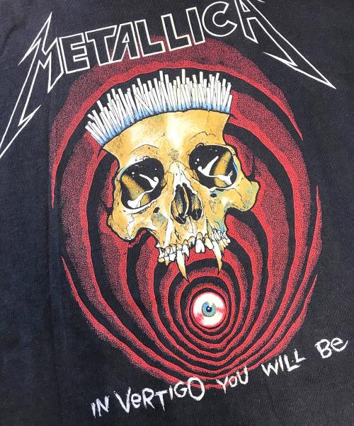 バンドTシャツ（バンドTシャツ）バンドTシャツ (バンドTシャツ) 90s METALLICA(メタリカ) バンドTシャツ ブラック サイズ:Lの古着・服飾アイテム