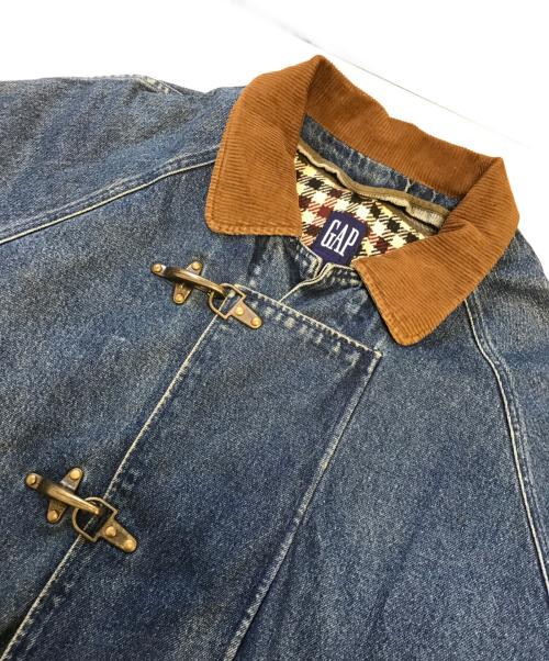GAP（ギャップ）GAP (ギャップ) デニムファイアーマンコート インディゴ サイズ:Mの古着・服飾アイテム