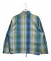Silton (シルトン) オンブレチェックジップジャケット ブルー サイズ:L：12000円