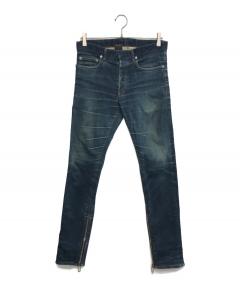 中古・古着通販】DIOR HOMME (ディオール オム) ブラックデニムパンツ