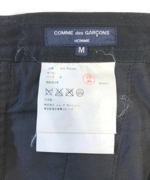 COMME des GARCONS HOMME（コムデギャルソン オム）COMME des GARCONS HOMME (コムデギャルソン オム) 00’s カーゴパンツ ブラック サイズ:Mの古着・服飾アイテム